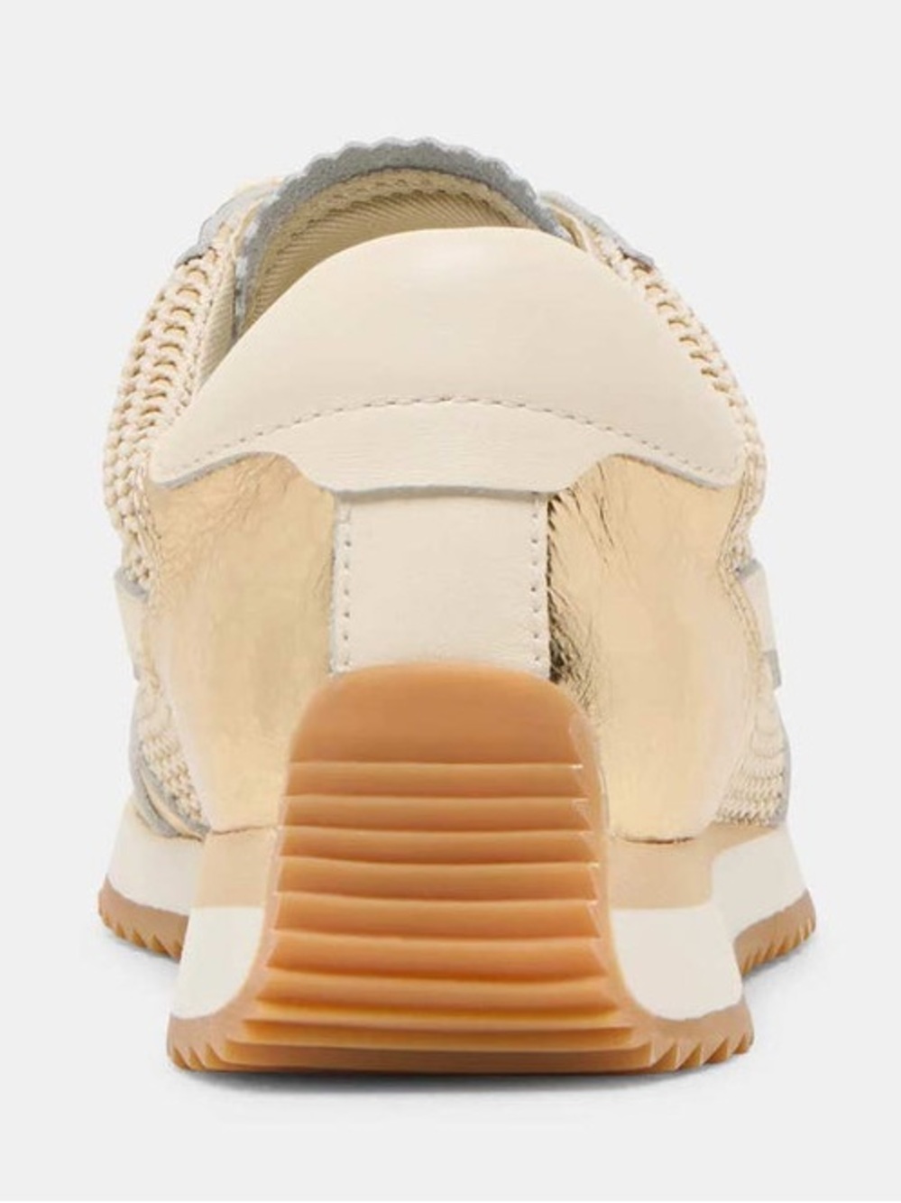Dolce Vita Women’s White and Gold Mesh Sneakers Size 6.5 Brand New! 🌟🌟 - Picture 3 of 5